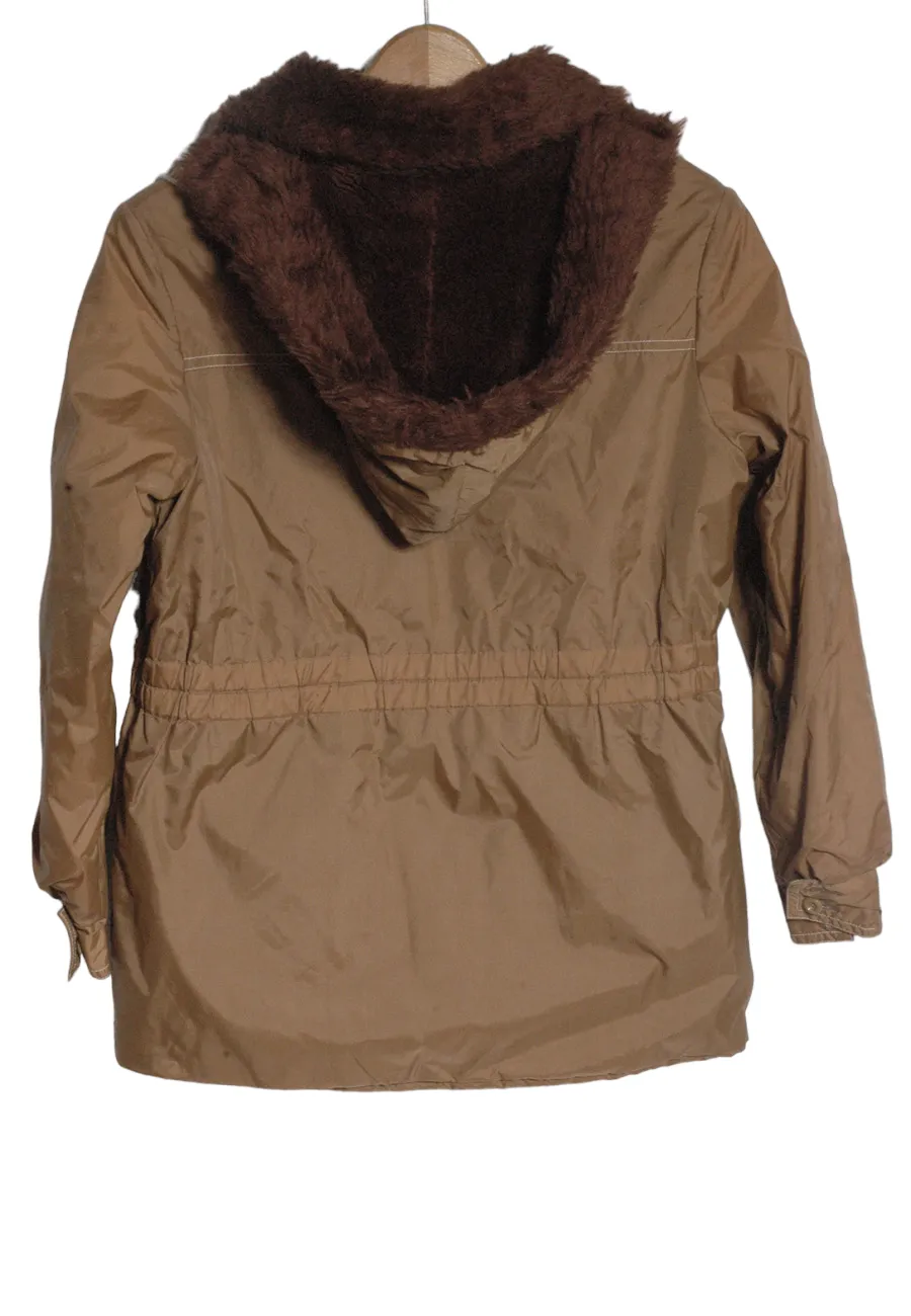 1970s Brown Parka Size 10