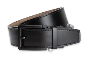 Black Golf Belt with 1 3/8 Strap