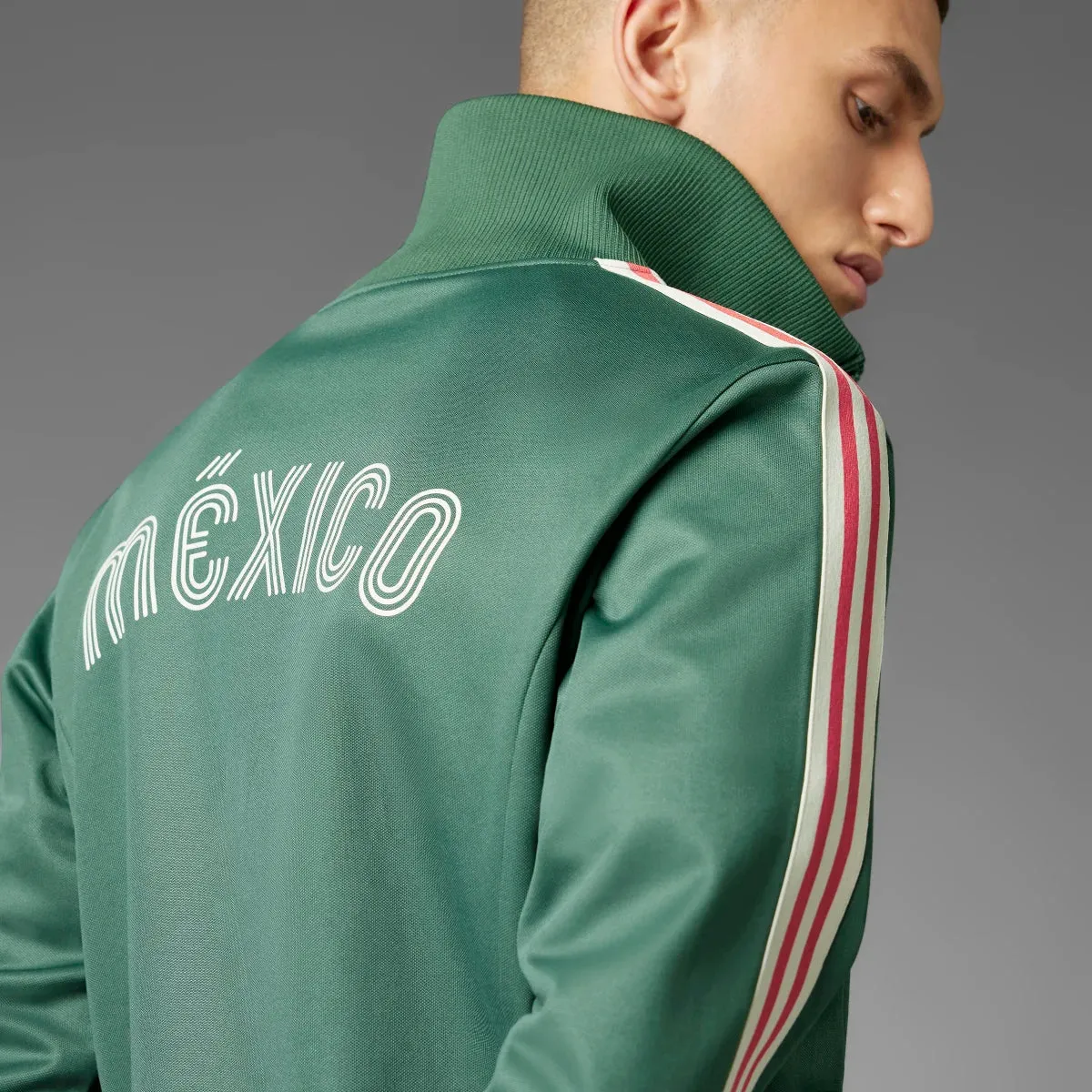 adidas Men's Mexico Beckenbauer Soccer Track Top