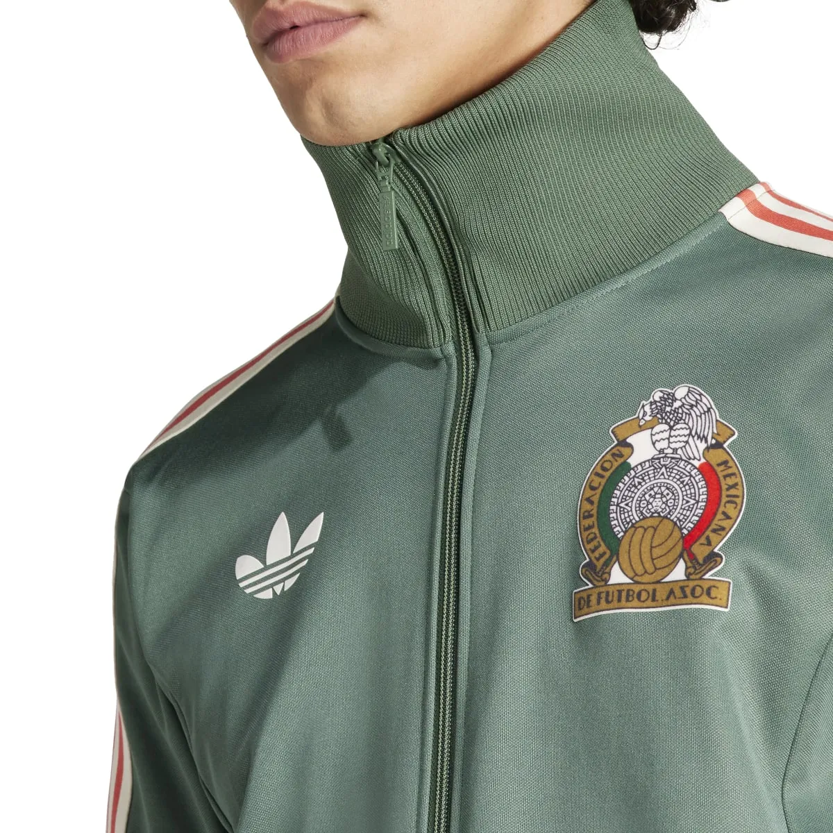 adidas Men's Mexico Beckenbauer Soccer Track Top