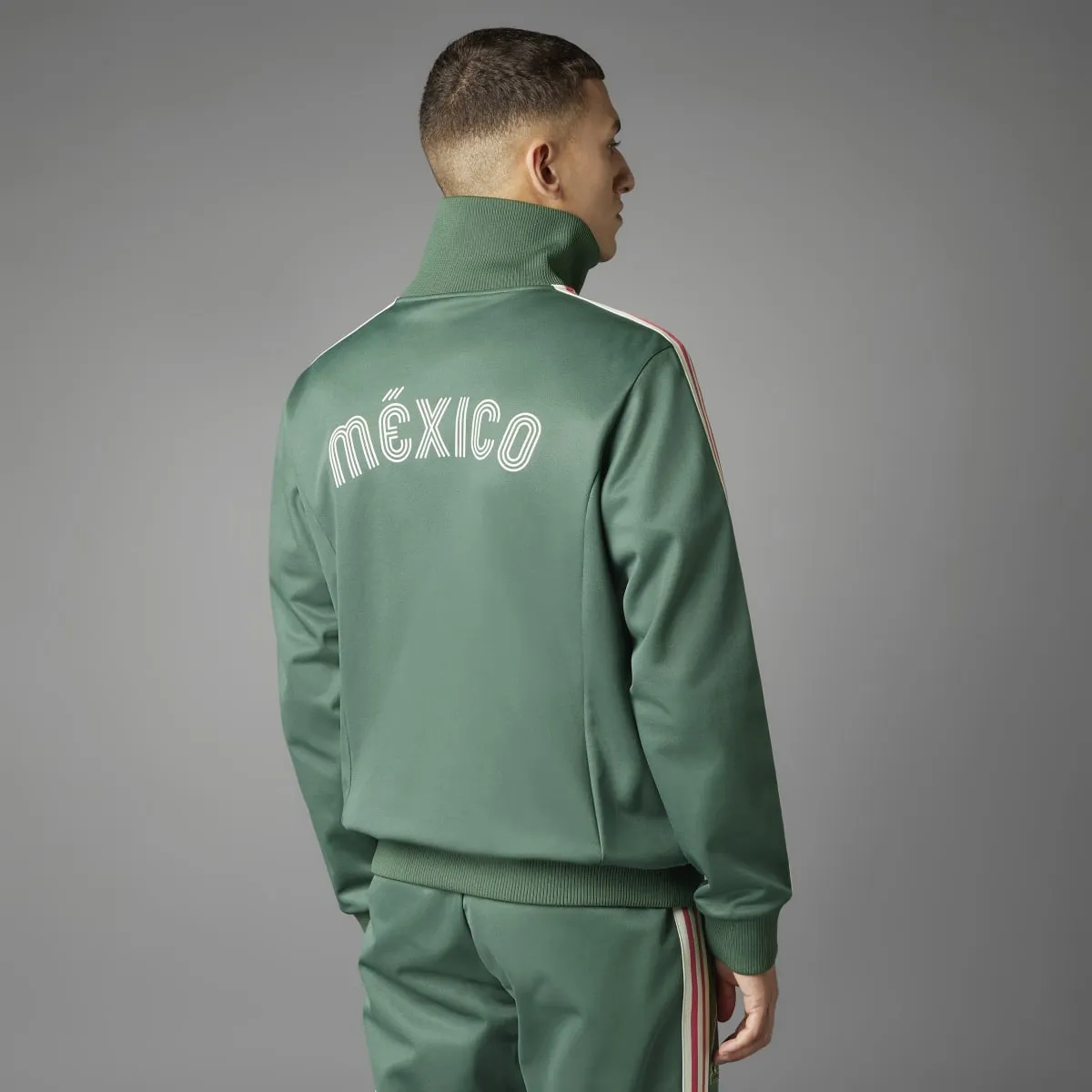 adidas Men's Mexico Beckenbauer Soccer Track Top