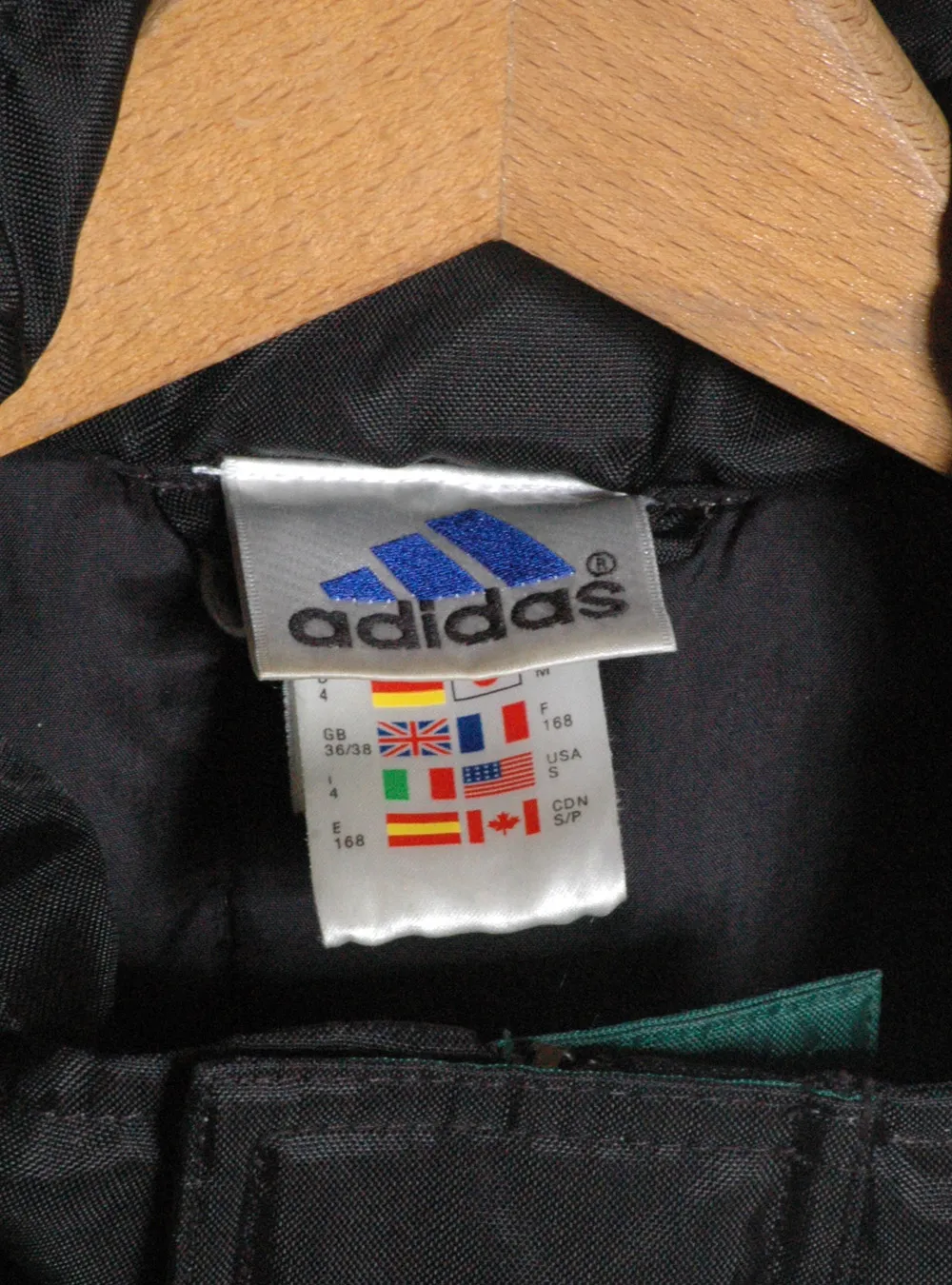 Adidas Padded Coat Jacket Size S