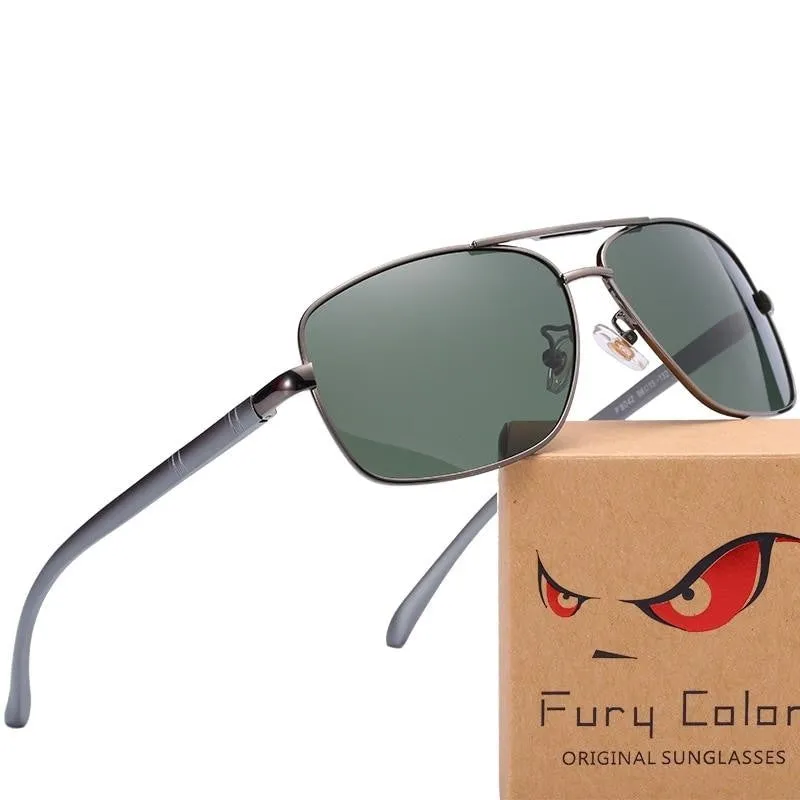 Men's Polarized Sunglasses with Mirror Coated Lens