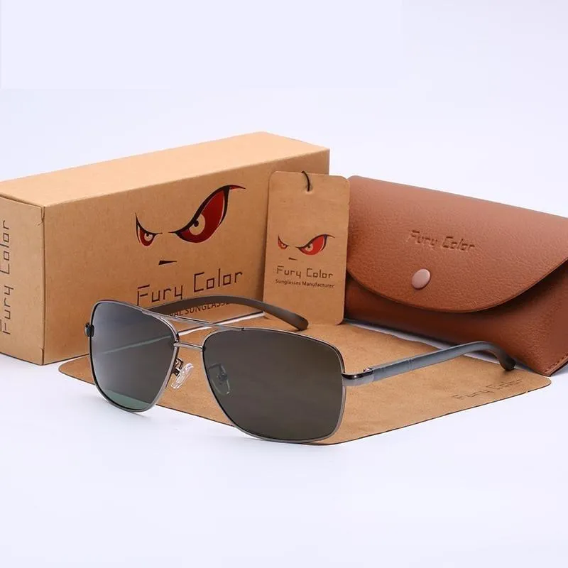 Men's Polarized Sunglasses with Mirror Coated Lens