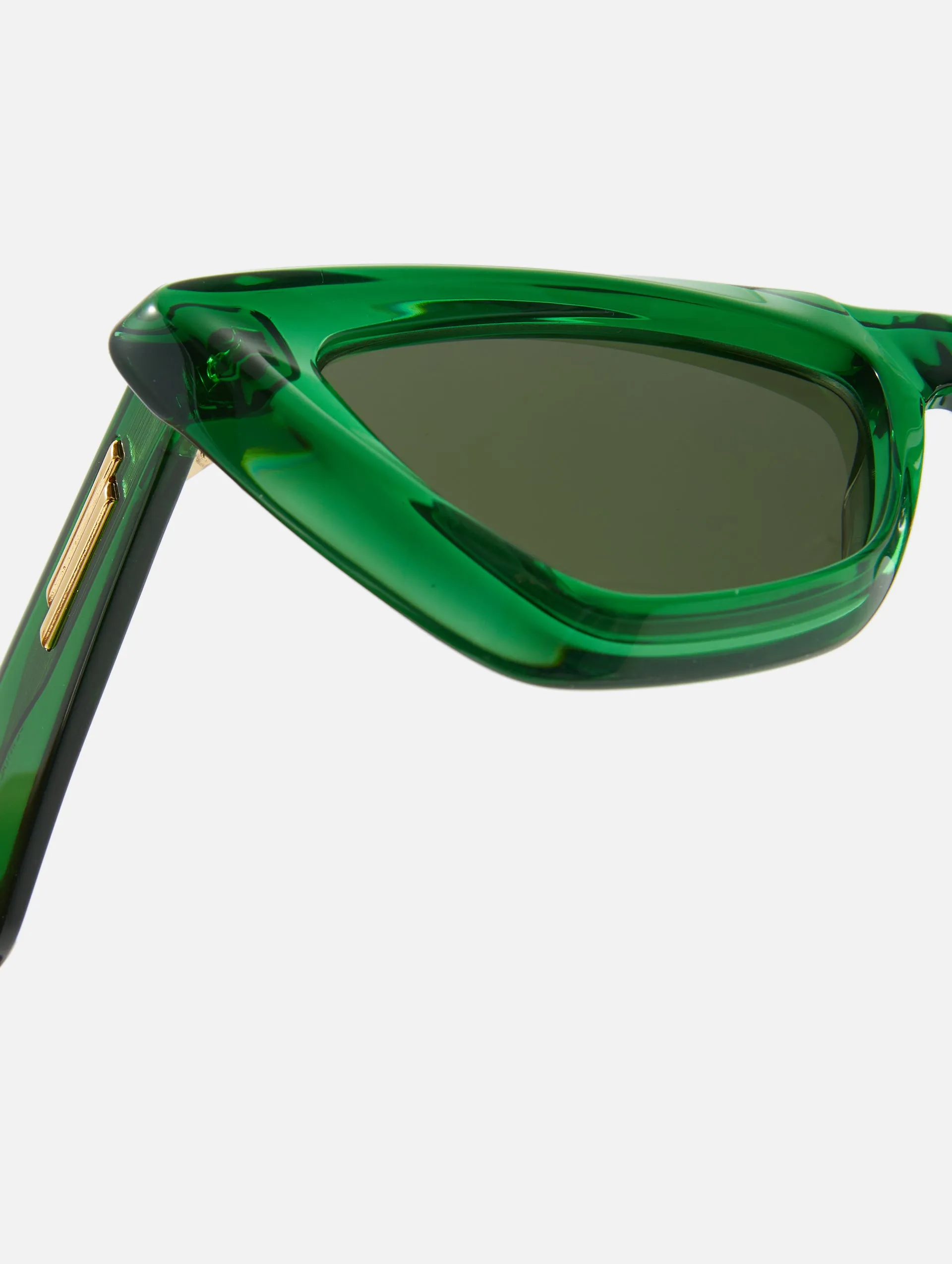 Cat Eye Sunglasses with an Angled Design