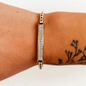 ASPERY & GULDAG - 14K Diamond Bar Bead Bracelet