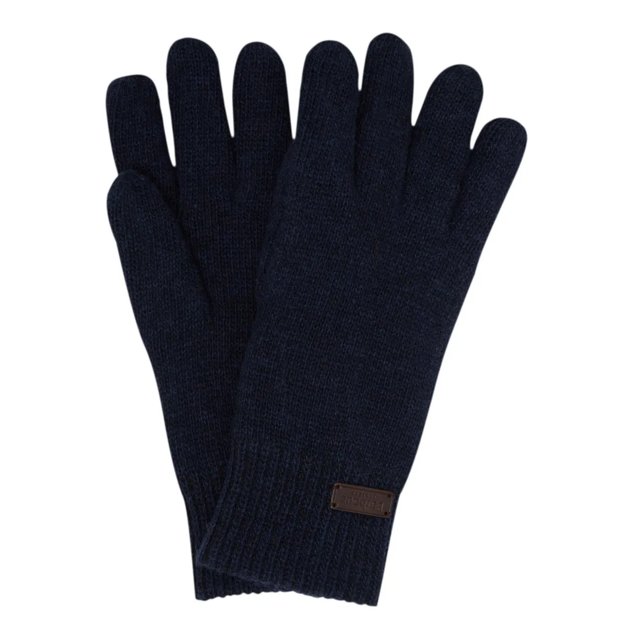 BARBOUR Carlton Logo Gloves in GY31 Color