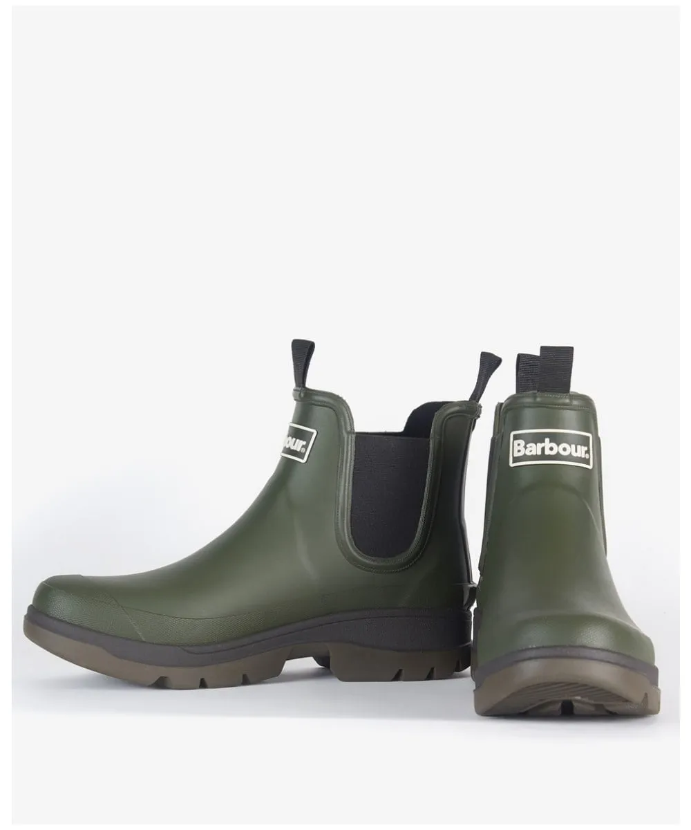 Barbour Olive Wellington Boots