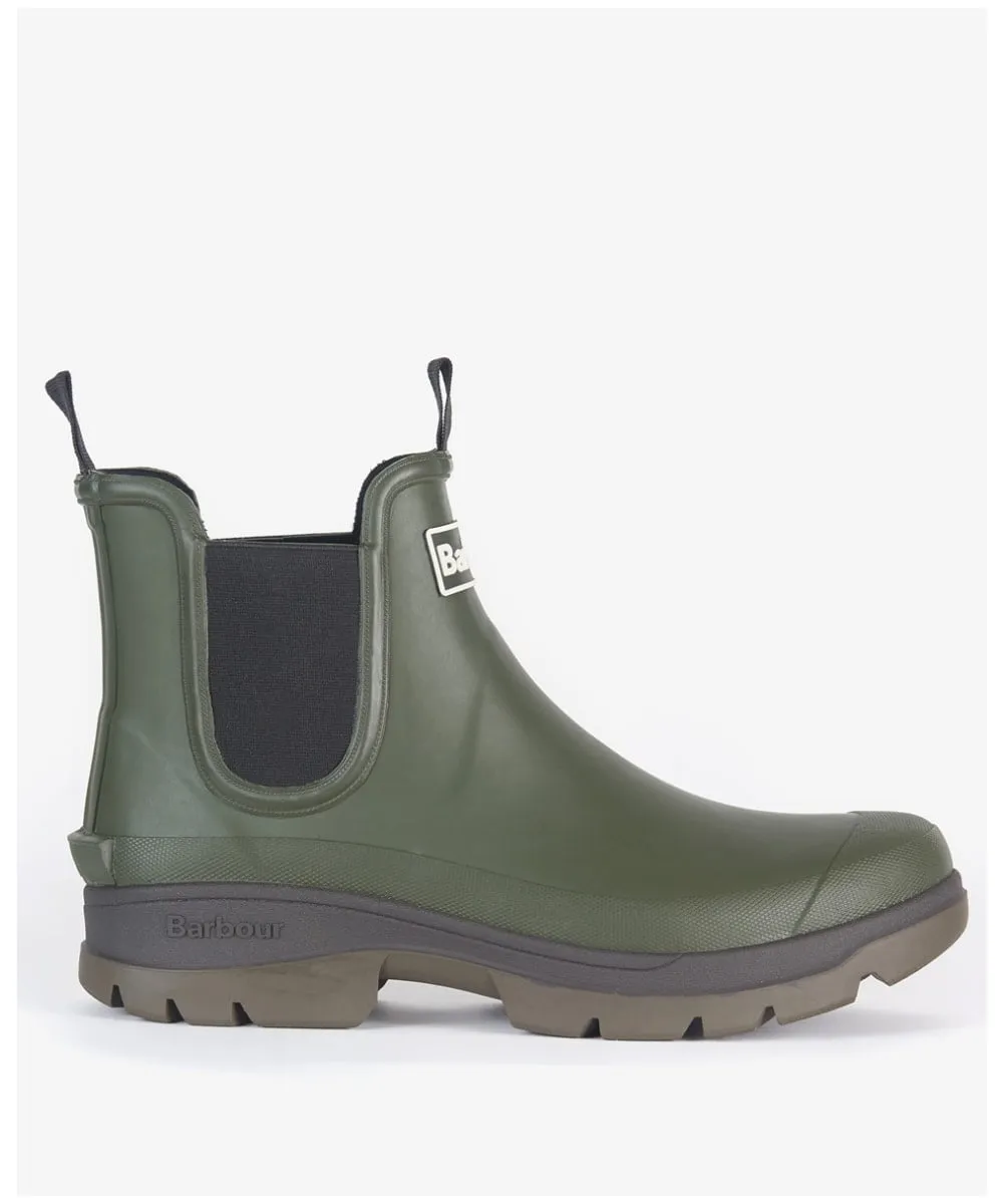 Barbour Olive Wellington Boots