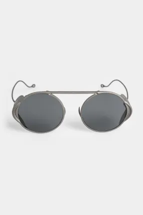 Raw Titanium Sunglasses with Natural Oxidation by BBS x Rigards