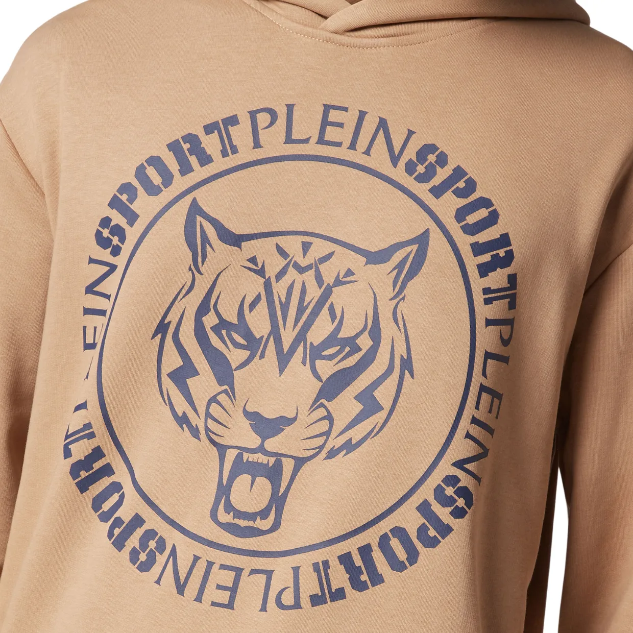 Plein Sport Tiger Emblem Hoodie