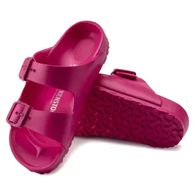 Birkenstock Girls Arizona EVA Slip On Sandals Beetroot Purple