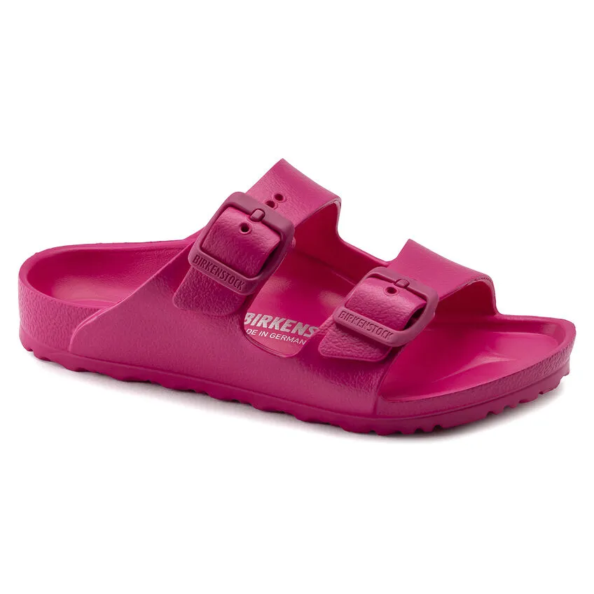 Birkenstock Girls Arizona EVA Slip On Sandals Beetroot Purple