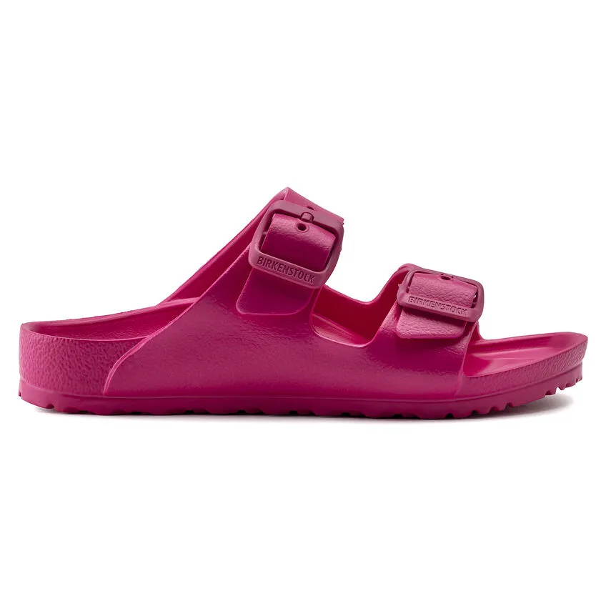 Birkenstock Girls Arizona EVA Slip On Sandals Beetroot Purple