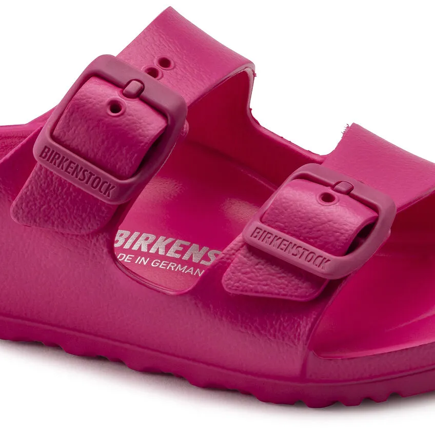 Birkenstock Girls Arizona EVA Slip On Sandals Beetroot Purple