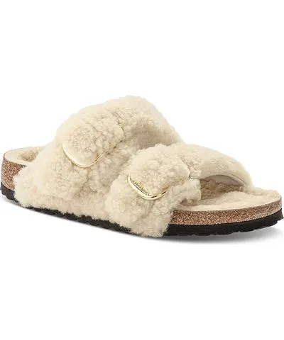 Shearling Slide Sandals - Birkenstock Women's Arizona