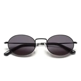 Sunglasses Aaliyah Black and Transparent Grey