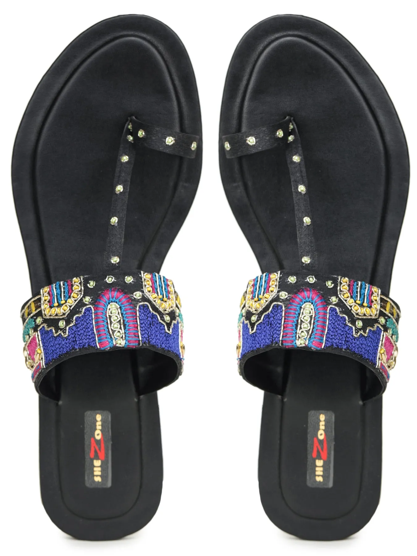 Black Women Flats by Shezone