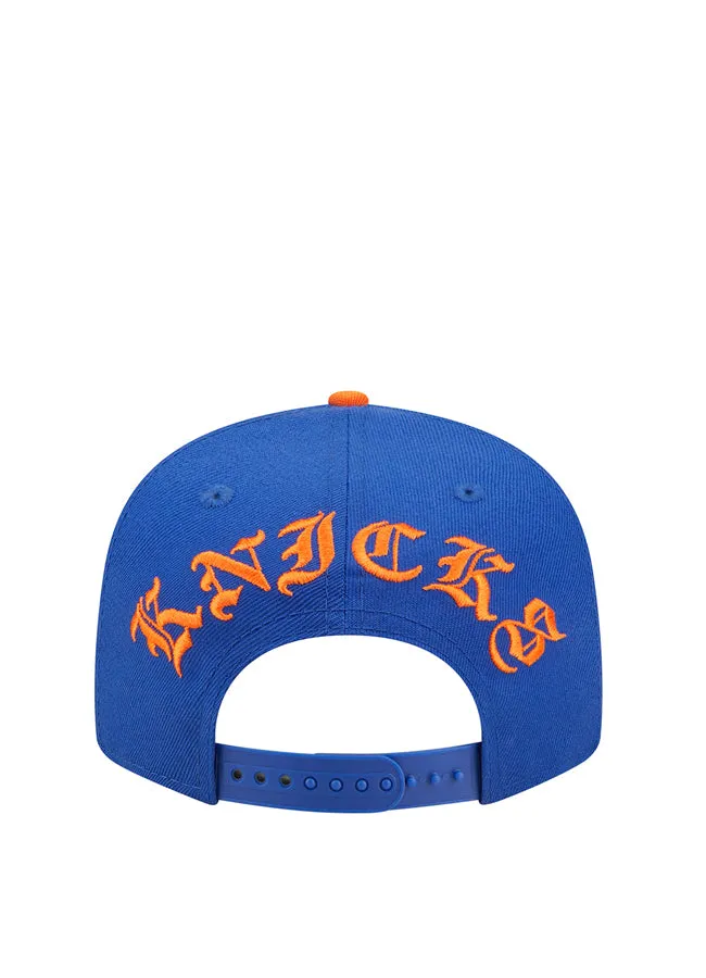 NY Knicks Blackletter Arch Cap