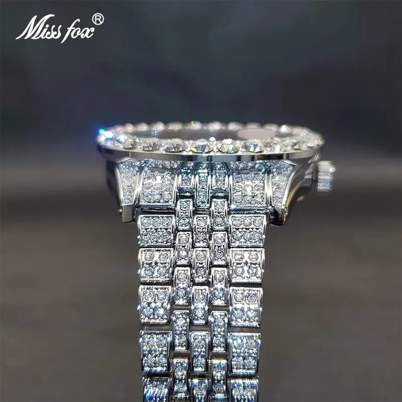 Dazzling Diamond Women's Watch with Quartz Movement by MISSFOX