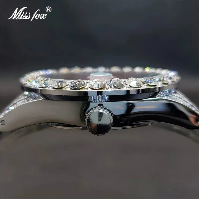 Dazzling Diamond Women's Watch with Quartz Movement by MISSFOX