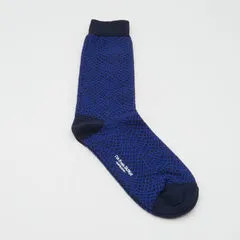 Blue Blue Japan Minamo Water Surface Socks