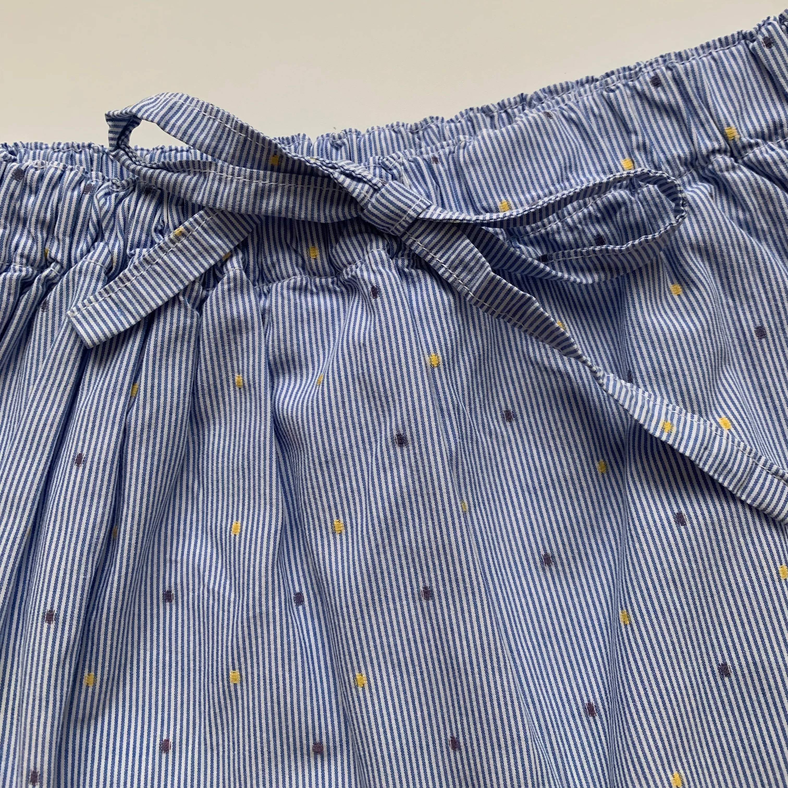 3 Years Blue Cotton Skirt from La Coqueta