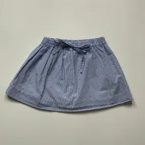 3 Years Blue Cotton Skirt from La Coqueta