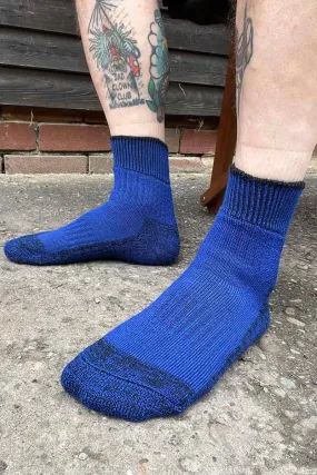 Blue Merino Trail Socks