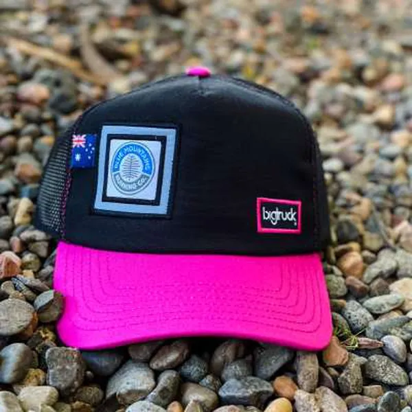 Big Truck Pioneer Mesh Cap, Co-Branded with Blue Mountains Running Co