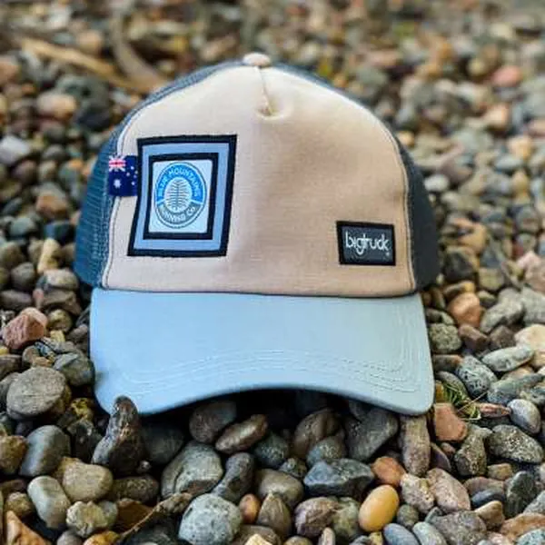 Big Truck Pioneer Mesh Cap, Co-Branded with Blue Mountains Running Co