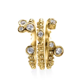 BOHEME Lea + Crowns Diamond Rings