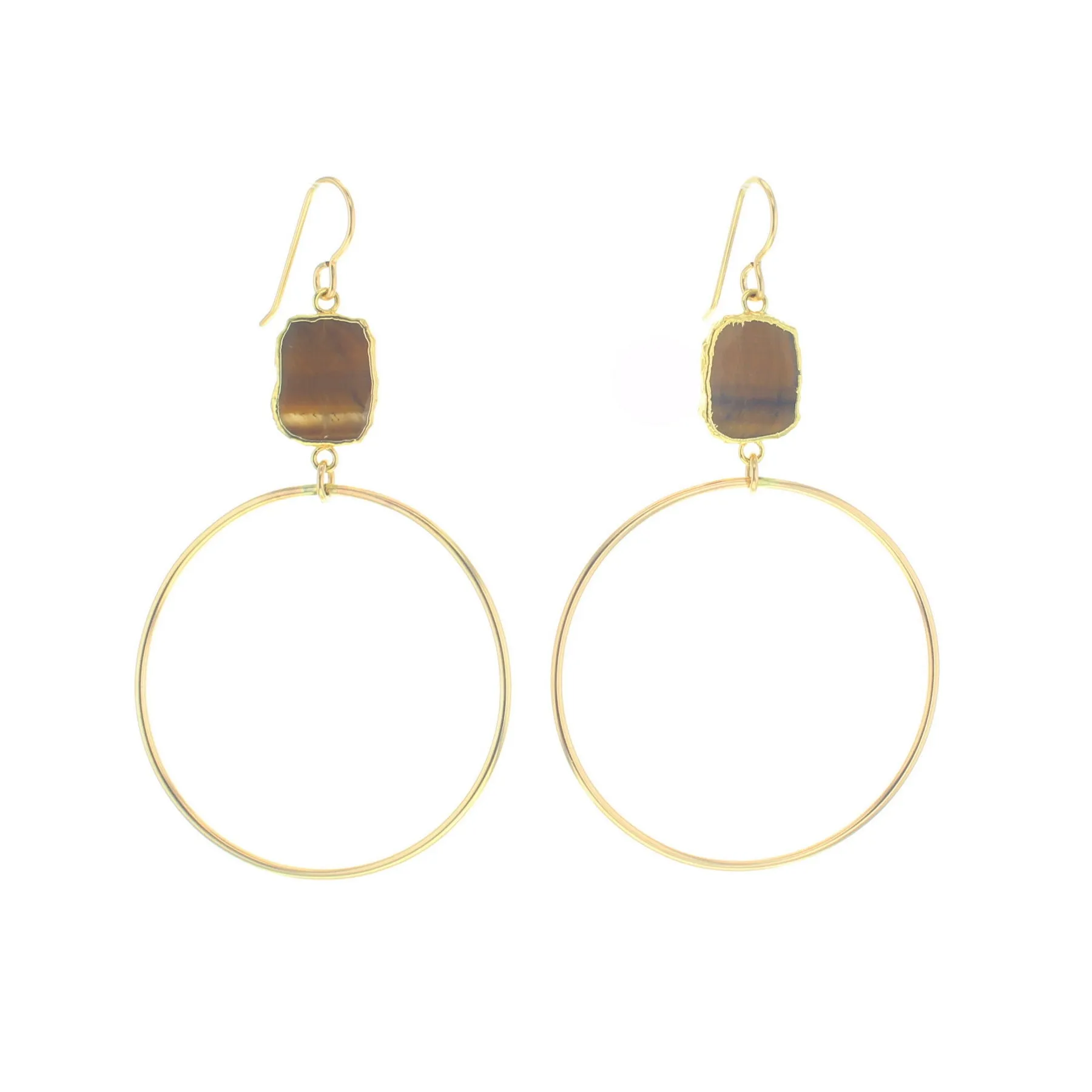 Unique Tiga Design Earrings