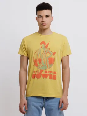 Bowie 1973 Tee - Vintage Gold