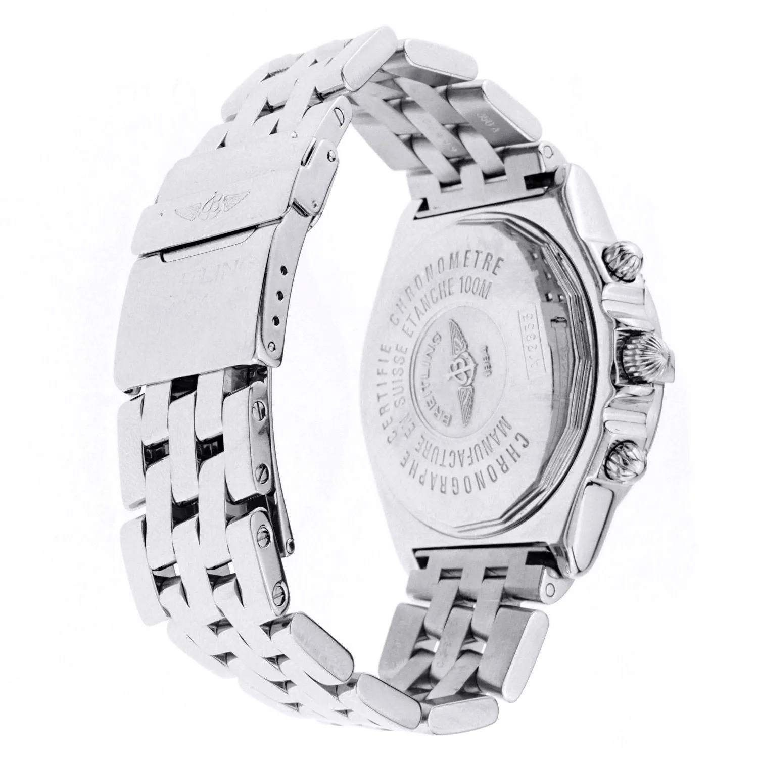 Breitling Chronograph Watch with Diamond Bezel