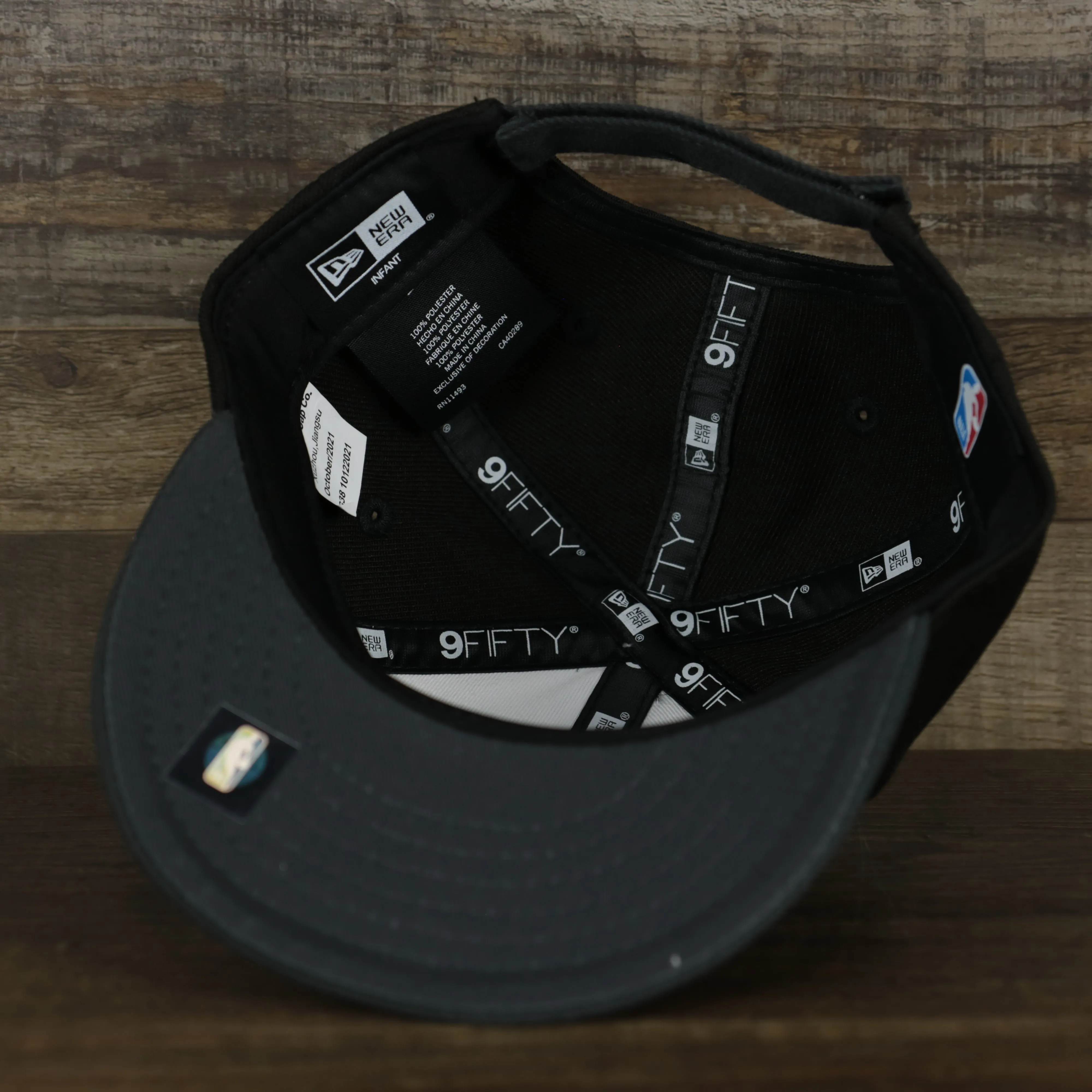 Brooklyn Nets Infant Black Snapback