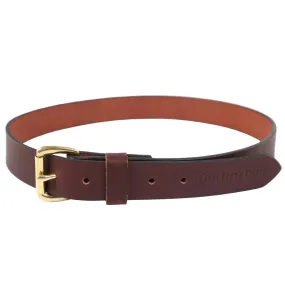 American-Made Brown Leather Belt