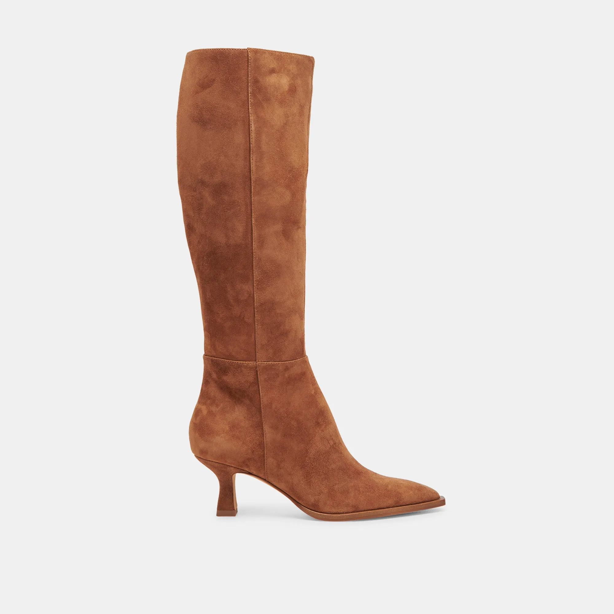 Brown Suede Auggie Boots