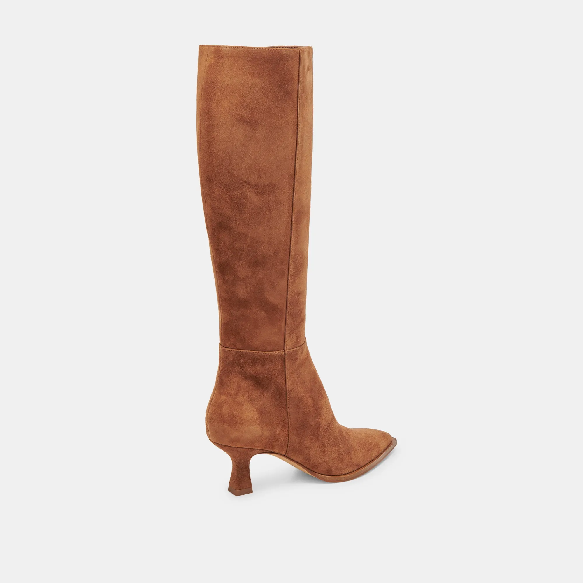 Brown Suede Auggie Boots