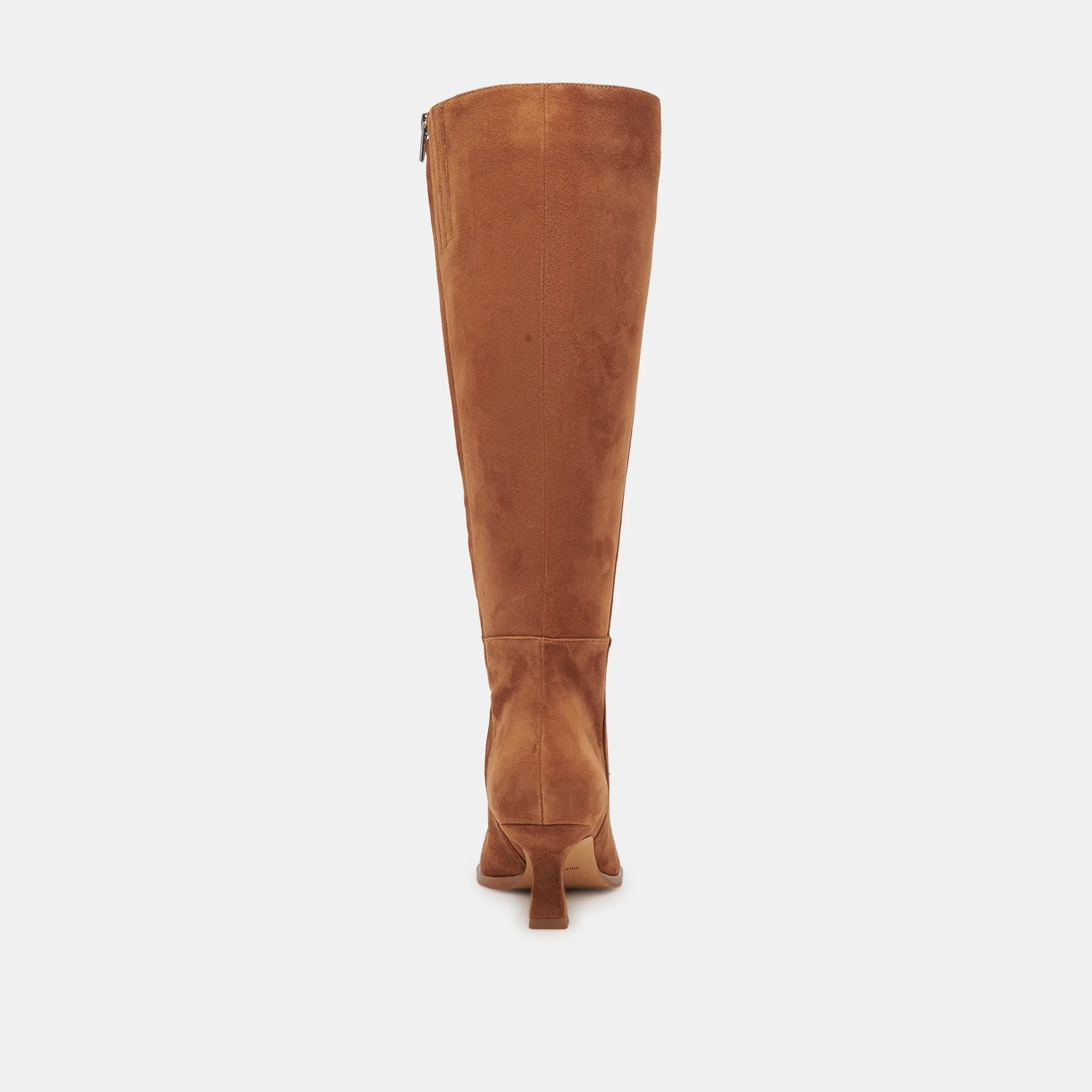 Brown Suede Auggie Boots