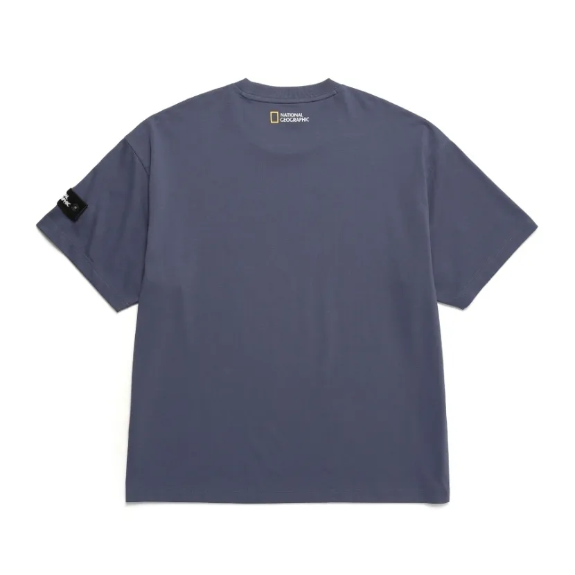 NATIONAL GEOGRAPHIC |Unisex Street Style Short Sleeves Logo T-Shirts