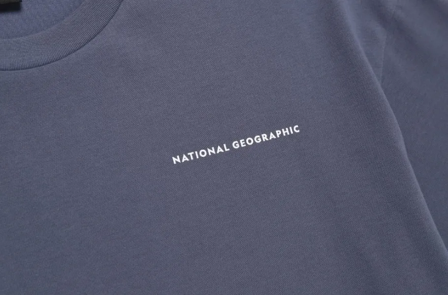 NATIONAL GEOGRAPHIC |Unisex Street Style Short Sleeves Logo T-Shirts