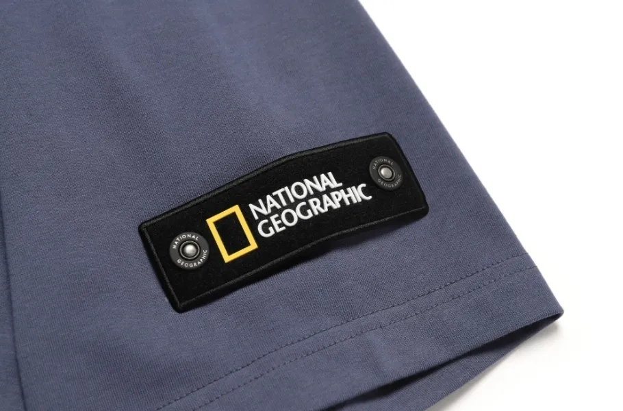 NATIONAL GEOGRAPHIC |Unisex Street Style Short Sleeves Logo T-Shirts