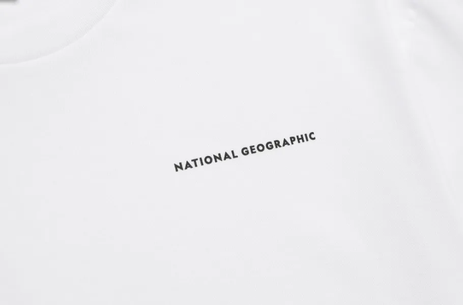 NATIONAL GEOGRAPHIC |Unisex Street Style Short Sleeves Logo T-Shirts