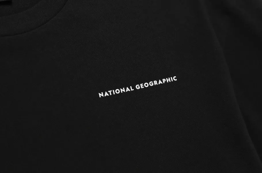 NATIONAL GEOGRAPHIC |Unisex Street Style Short Sleeves Logo T-Shirts