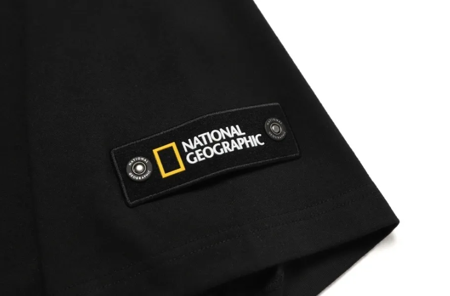 NATIONAL GEOGRAPHIC |Unisex Street Style Short Sleeves Logo T-Shirts