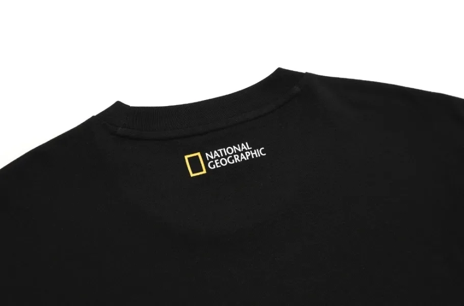 NATIONAL GEOGRAPHIC |Unisex Street Style Short Sleeves Logo T-Shirts