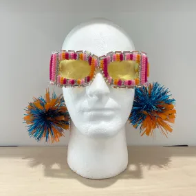 Fashionable Glitter Sunglasses