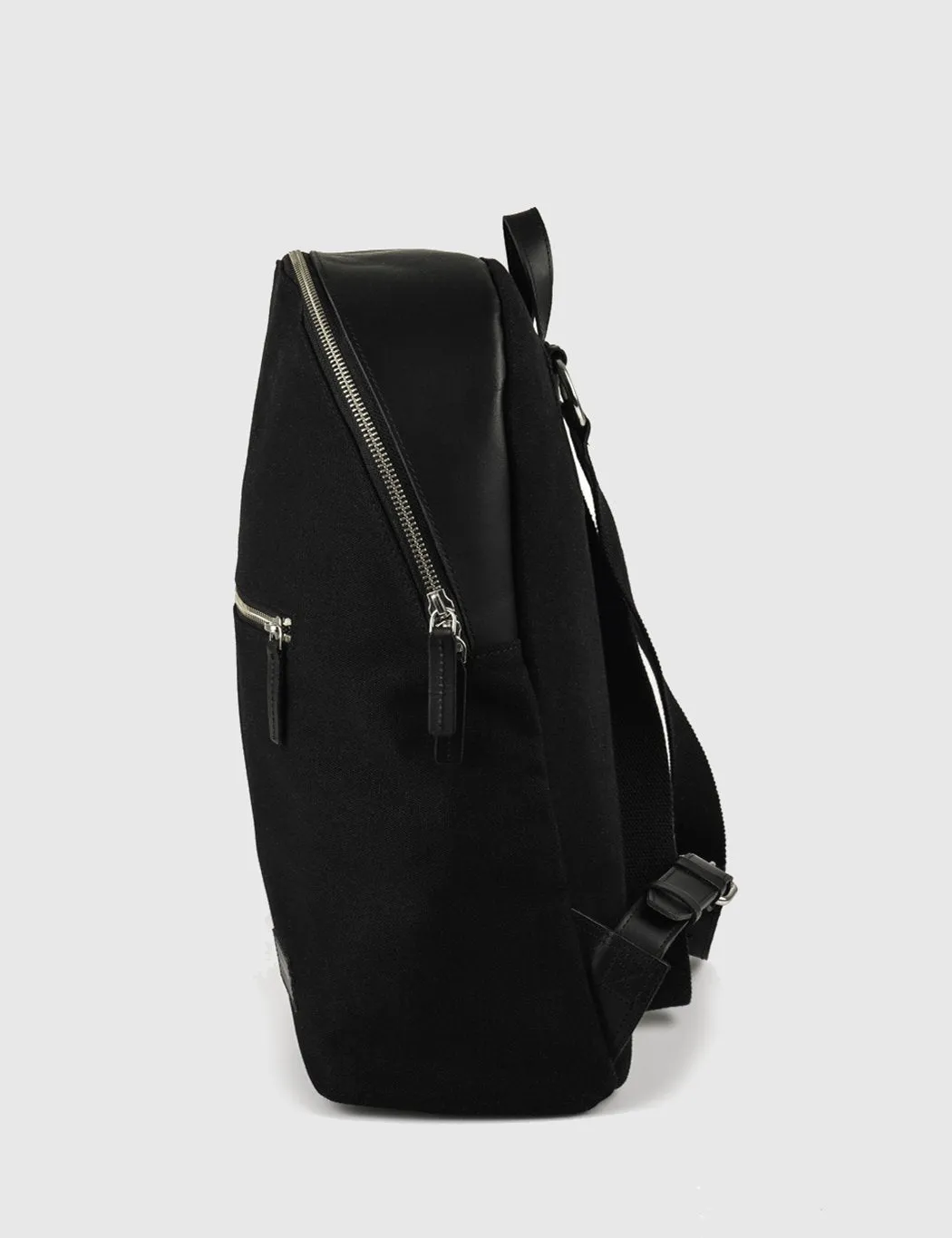 Sandqvist Black Canvas Apollo Backpack