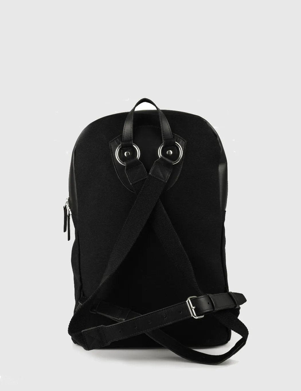 Sandqvist Black Canvas Apollo Backpack